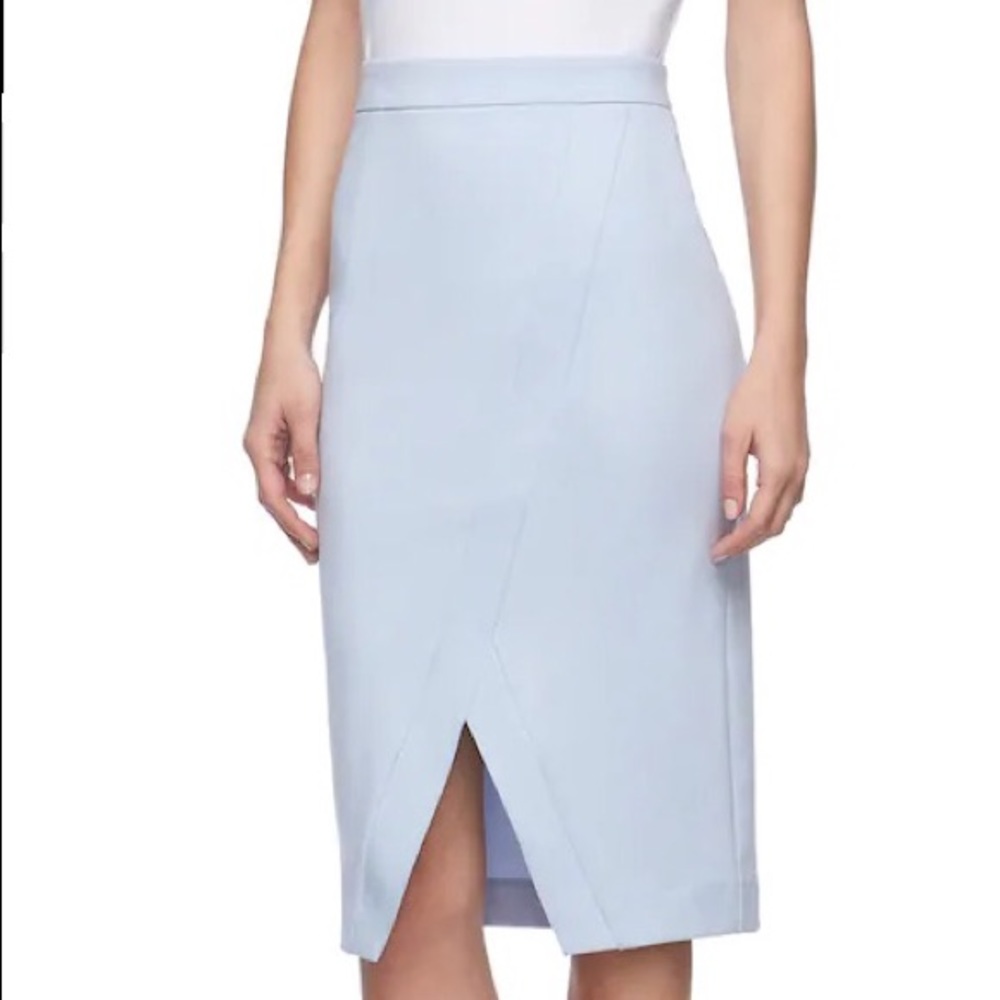 • Jennifer Lopez • Crossover Midi Pencil Skirt[CW]